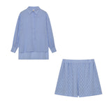 Elizabeth - Completo leggero con camicia e pantaloni corti