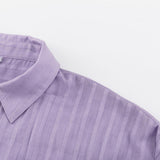 Viola - Completo con bottoni e pantaloni corti leggeri