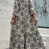 Molly - Vestito Boho-Mosaico