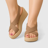 Bellany - Sandali con plateau e cinturini incrociati
