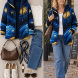 Ilona™ | Giacca con cappuccio e cielo stellato