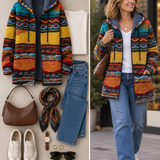 Jutta™ | Giacca con cappuccio nei colori del sole
