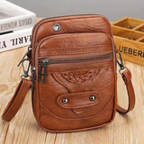 Laura™ | Borsa a mano in pelle vegana strutturata