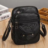 Laura™ | Borsa a mano in pelle vegana strutturata