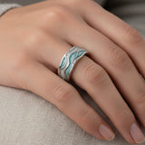 Tilda | Anello con motivo a onda