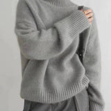 Amaya | Maglione di Cashmere di Lusso con Collo Alto