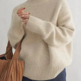 Amaya | Maglione di Cashmere di Lusso con Collo Alto