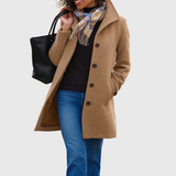 Aurora | Cappotto con un bottone