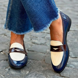 Claudia™ | Mocassini con Contrasto