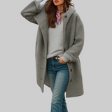 Freja | cappotto quotidiano di media lunghezza e comodo