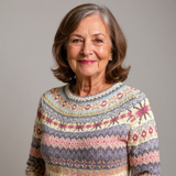 Irmgard™ | Maglione in mix di colori norvegesi