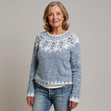 Dorothea™ | Pullover con motivo norvegese