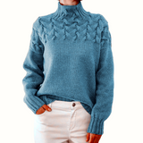 Elena | Maglione a collo alto caldo