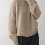Amaya | Maglione di Cashmere di Lusso con Collo Alto