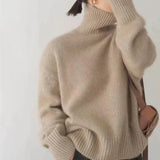 Amaya | Maglione di Cashmere di Lusso con Collo Alto