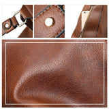 Lisa™ | Borsa a tracolla in pelle vegana senza tempo