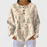 Ingelore™ | Pullover con rami su crema