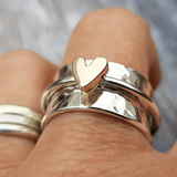Rike | Anello con motivo a cuore