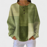 Irene™ | Pullover a blocchi di colore in Salvia