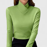 Clair | Pullover elegante con colletto alto