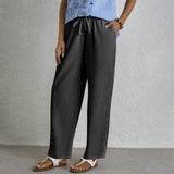 Shania - Pantaloni Relax con Bottoni