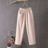 Alyra - Pantaloni Relaxed Fit con Tasche