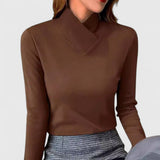 Clair | Pullover elegante con colletto alto