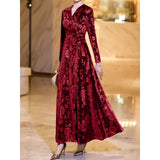 TAMSIN | ABITO MAXI CON STAMPA FLOREALE