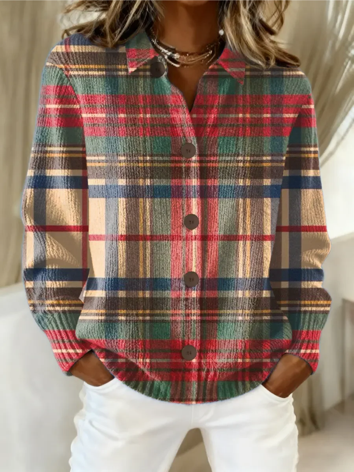 Rosamaria | Gilet a quadri