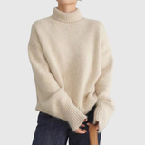 Amaya | Maglione di Cashmere di Lusso con Collo Alto