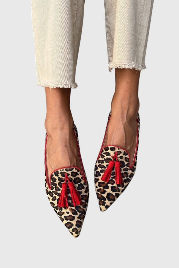 Bianca | Mocassini leopardati