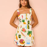 Azalee - Vestito Estivo Tropicale