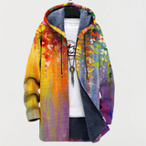 Edith™ | Giacca con cappuccio e spruzzi di colore
