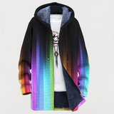 Anke™ | Giacca con cappuccio in gradiente arcobaleno