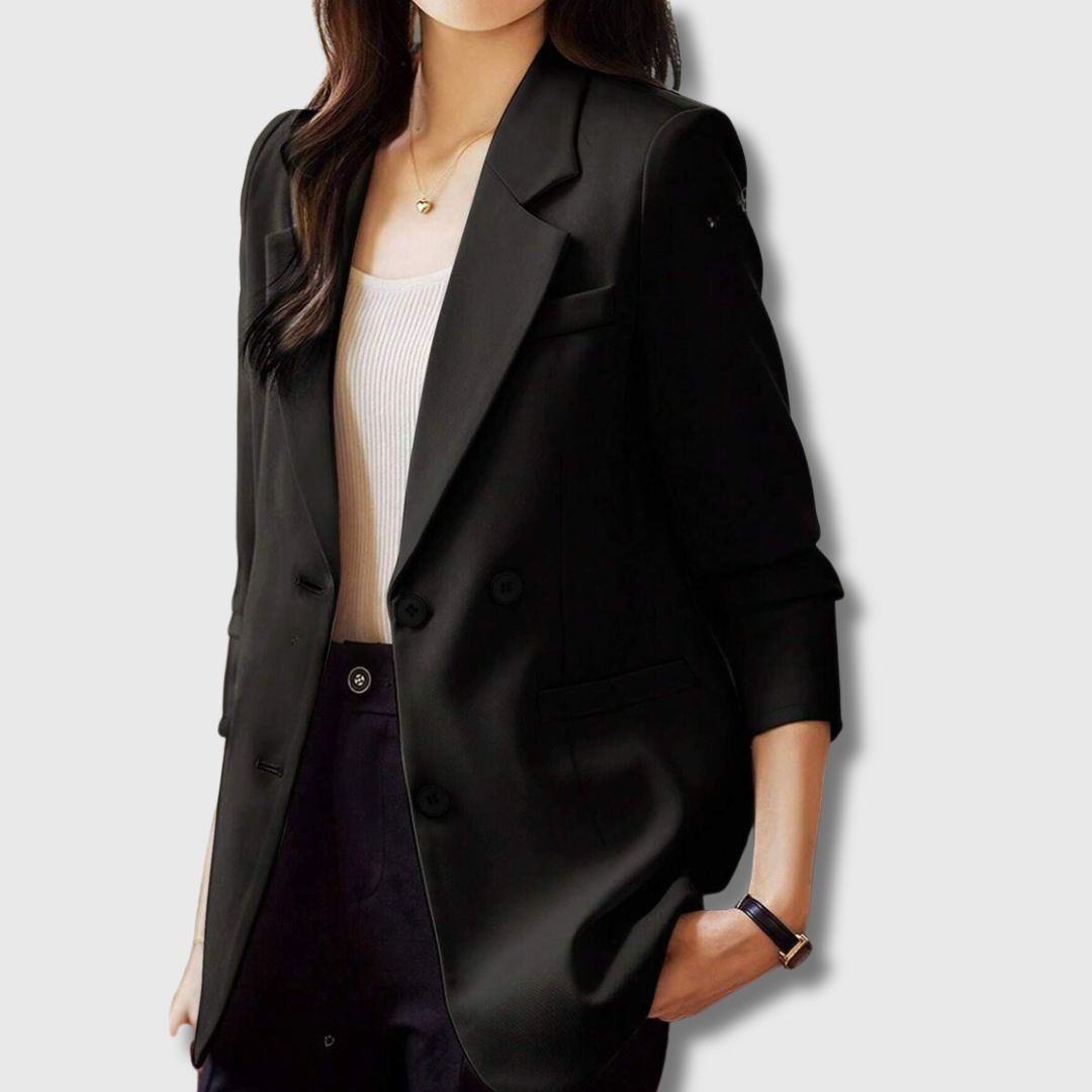 Allegra | Blazer lungo casual – fotografia 6