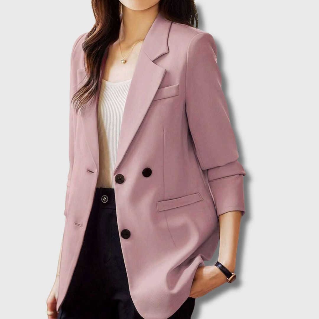 Allegra | Blazer lungo casual – fotografia 7