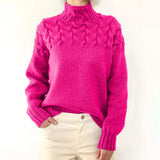 Elena | Maglione a collo alto caldo