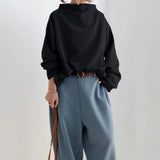 Lisa | Maglione casual con colletto alto