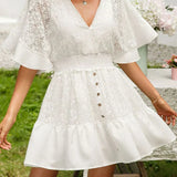 Carole - Abito in pizzo Boho