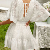 Carole - Abito in pizzo Boho