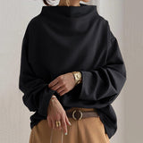 Lisa | Maglione casual con colletto alto
