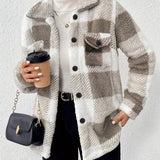 Martin | Elegante Giacca in Pile a Quadri