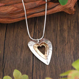 Regine | Collana con pendente a forma di cuore