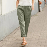 Kriza - Pantaloni Larghi con Tasche