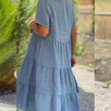 Bexley - Abito estivo casual con scollo a V