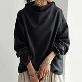 Lisa | Maglione casual con colletto alto