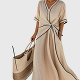 Helena | Maxidress con drappeggio