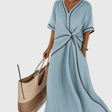 Helena | Maxidress con drappeggio