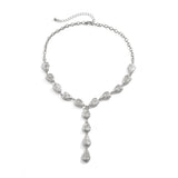Collana Lariat Ispirata alla Pietra Moderna