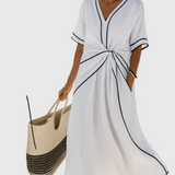 Helena | Maxidress con drappeggio